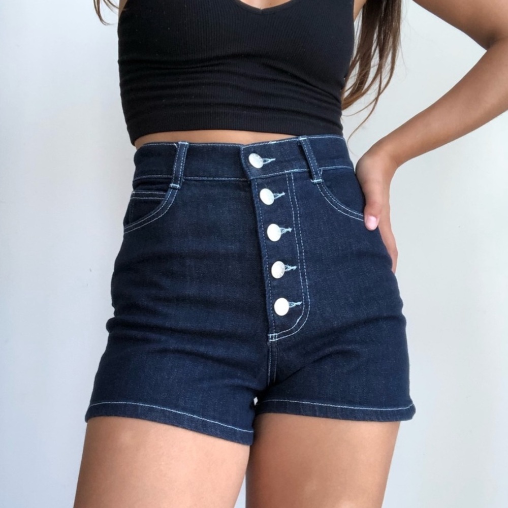 BDG Dallas Buttonfly Denim Shorts